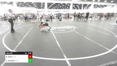 86 lbs Quarterfinal - Braylon Stark, Thorobred vs Kash Apodaca, Central Coast Most Wanted