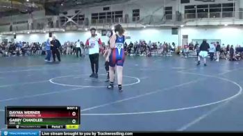 180 lbs Round 3 (4 Team) - Gabby Chandler, Ohio vs Daynia Werner, Free Range Chickens