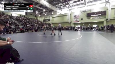 285 lbs Cons. Round 2 - Daniel Argott, CANOGA PARK vs Ruben Khudyan, GRANADA HILLS