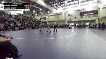 285 lbs Cons. Round 2 - Daniel Argott, CANOGA PARK vs Ruben Khudyan, GRANADA HILLS