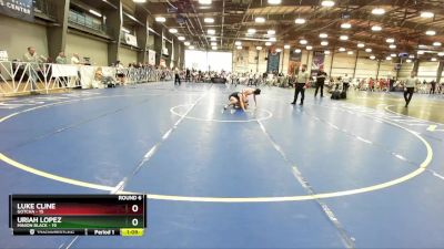 110 lbs Rd# 9- 2:15pm Saturday Final Pool - Luke Cline, Gotcha vs Uriah Lopez, Minion Black