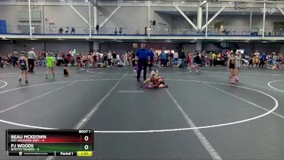 52 lbs Finals (2 Team) - PJ Woods, Bitetto Trained vs Beau McKeown, Mat Assassins Grey