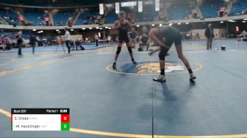 138 lbs Cons. Round 2 - Matthias Hautzinger, Plainfield Central vs Charlie Cross, Deerfield