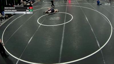 138 lbs Semis & 1st Wrestleback (8 Team) - Noah Mahlin, Battle Creek vs Koltdyn Heath, Minden