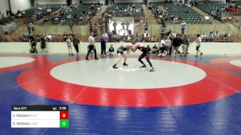 120 lbs Consolation - John Badami, South Paulding Junior Spartans Wrestling Club vs Xander Nielsen, Lumpkin County Wresting