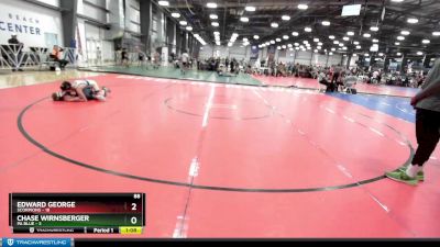 88 lbs Rd# 9- 2:15pm Saturday Final Pool - Chase Wirnsberger, PA Blue vs Edward George, Scorpions