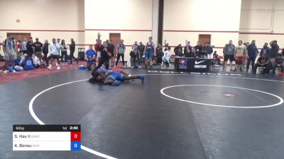 92 kg Cons 32 #2 - Sedrick Hay II, Askren Wrestling Academy vs Kwasi Bonsu, New York