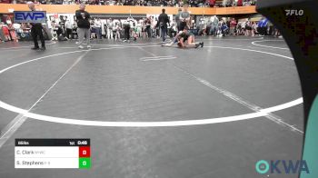 85 lbs Quarterfinal - Colin Clark, Newcastle Youth Wrestling vs Sophia Stephens, F-5 Grappling