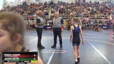 118 lbs Cons. Semi - Abigail Huff, Court House Cobras vs Veronica Fowler, Northwood