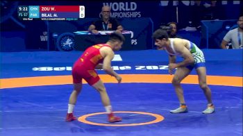 57 kg Qualif. - Wanhao Zou, China vs Muhammad Bilal, Pakistan