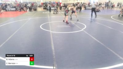 132 lbs Round Of 16 - Brady Adams, Lions WC vs Caleb Barraza, Ichiban WC