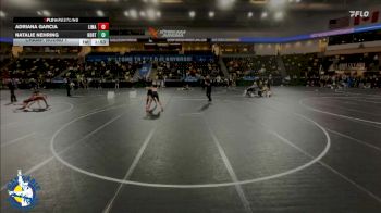 110 lbs Champ. Round 1 - Adriana Garcia, Linn-Mar vs Natalie Nehring, Hortonville