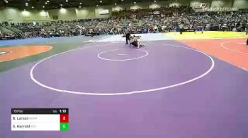 157 lbs Round Of 64 - Benjamin Larson, Hermiston Wrestling vs Alec Harrold, Redwood
