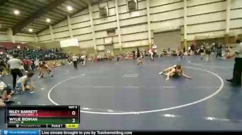 119 lbs Round 1 (4 Team) - Wylie Bidiman, Idaho 1 vs Riley Barrett, Warriors Of Christ