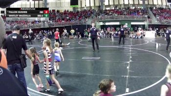 44-47 lbs Cons. Round 1 - Fallon Hughes, CWO vs Whitley Mazzulla, Hawks Wrestling Club (Lincoln) - Girls