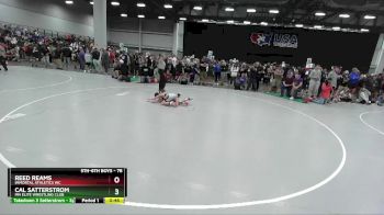 78 lbs Champ. Round 2 - Cal Satterstrom, MN Elite Wrestling Club vs Reed Reams, Immortal Athletics WC