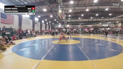 148 lbs Round 2 (12 Team) - Robert Booth, Mat Assassins White vs Francis Burke, Steller Trained Fox