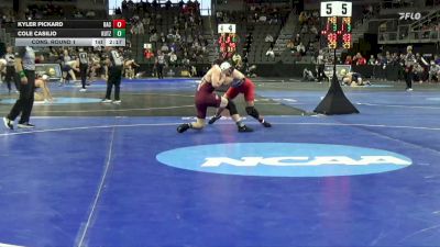 184 lbs Cons. Round 1 - Kyler Pickard, Belmont Abbey vs Cole Casilio, Kutztown