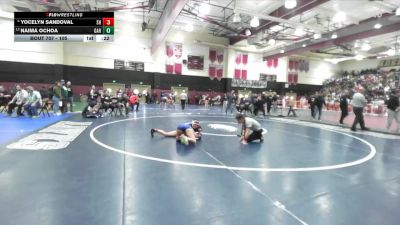 105 lbs Cons. Semi - Naima Ochoa, Gahr vs Yocelyn Sandoval, Shadow Hills