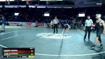 150 lbs Cons. Round 2 - Gabe Ellertson, Anacortes vs Hayden Jenkins, Capital