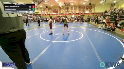 70 lbs Rr Rnd 3 - Braxton Bishop, Tiger Trained Wrestling vs Liam Dyches, IRONMEN Wrestling Club