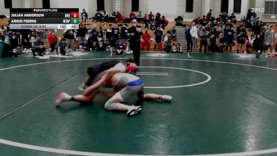 126 lbs Consi Of 8 #1 - Julian Anderson, Quincy/North Quincy vs Arion Ferris, Mt. Hope