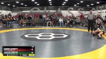 100 lbs Placement Matches (8 Team) - Swayer Breslin, Olympia/Demolition vs Hawke Garrett, Refuse To Lose