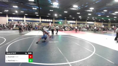 156 lbs Consi Of 16 #1 - Jesus Guzman, Team So-Cal WC vs Jackson Martinez, Millennium HS