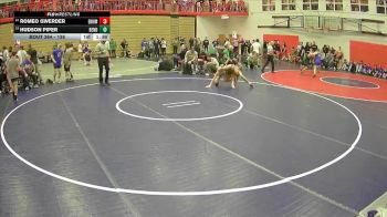 138 lbs Champ. Round 2 - Hudson Piper, Bend vs Romeo Gwerder, Enumclaw