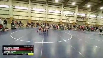 76 lbs Cons. Round 3 - Dallas Whatcott, Grantsville Wrestling Club vs Ledger Relph, Devils Wrestling