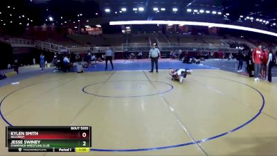 119 lbs Round 3 - Jesse Swiney, Chanpaign Wrestling Club vs Kylen Smith, Hillcrest