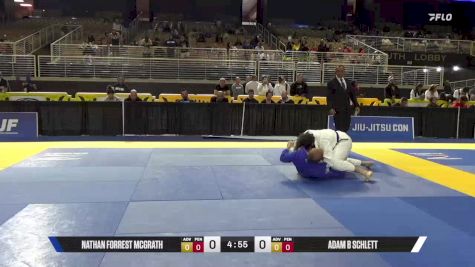 Adam B Schlett vs Nathan Forrest McGrath 2025 Pan Jiu Jitsu IBJJF Championship