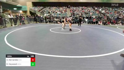 130 lbs Semifinal - Aliyhanna Hernandez, Chico vs Regan Heywood, Wasatch