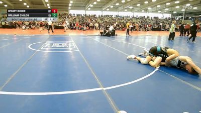 170 lbs Quarterfinal - Wyatt Boice, NY vs William Childs, GA