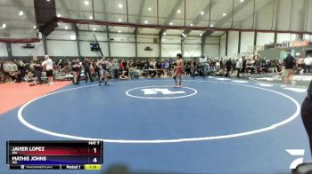 132 lbs Cons. Round 2 - Javier Lopez, WA vs Mathis Johns, WA