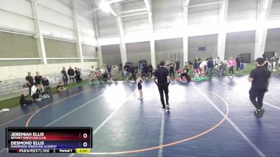 56 lbs Cons. Semi - Jeremiah Ellis, Defiant Wrestling Club vs Desmond Ellis, Sanderson Wrestling Academy