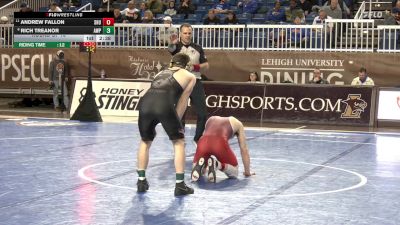 141 lbs Round Of 16 - Andrew Fallon, Sacred Heart vs Rich Treanor, Army West Point