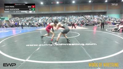 125 lbs Consi Of 64 #2 - Issac Arismendez, Elite Force Wrestling Club vs Trevor Downie, De La Salle