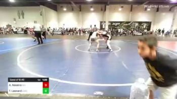 126 lbs Consi Of 16 #2 - Anthony Naseiro, SGV Stampede vs Tyeson Leonard, Coronado