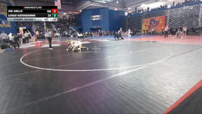 165 lbs Champ. Round 1 - Lukas Katsigiannis, Pope John Paul XIII vs Joe Aiello, Paramus