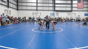 132 lbs Allday - Louis Ambrico, RALEIGH AREA WOLFPACK RED vs Mills Banton, HANOVER HAWKEYE