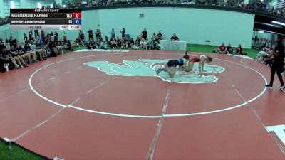 120 lbs MacKenzie Harris, Texas Blue vs Reese Anderson, Kansas