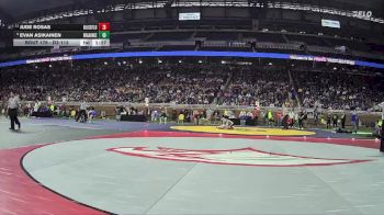 D3-113 lbs Quarterfinal - Evan Asikainen, Negaunee vs Jude Rosas, Blissfield