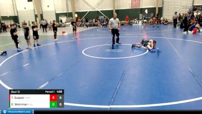 60 lbs Round 4 (8 Team) - Titan Sueper, Columbus Wrestling Organization vs Evan Weinman, Phillipsburg