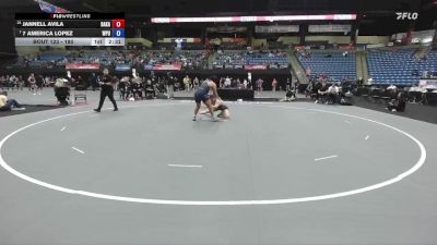 180 lbs Champ. Round 2 - 7 America Lopez, William Penn vs Jannell Avila, Baker