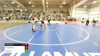 132 lbs Round Of 64 - Aidan Chicosky, NC vs Isaac Ayers, MT