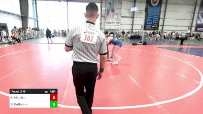 185 lbs Round Of 16 - Kayli Morris, CT vs Becca Oetken, WY