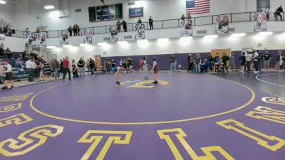 77 lbs Cons. Semi - Kruze Ortiz, Shoshoni Junior High School vs Francisco Roman, Riverton Middle School