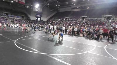 88 lbs Cons. Quarters - Brody Gabel, Pikes Peak Warriors Wrestling vs Hesston VanDeusen, Custer County Wrestling