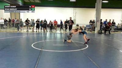 85 lbs Consi Of 8 #1 - Avery Haber, PA vs Ryan Smedley, NJ